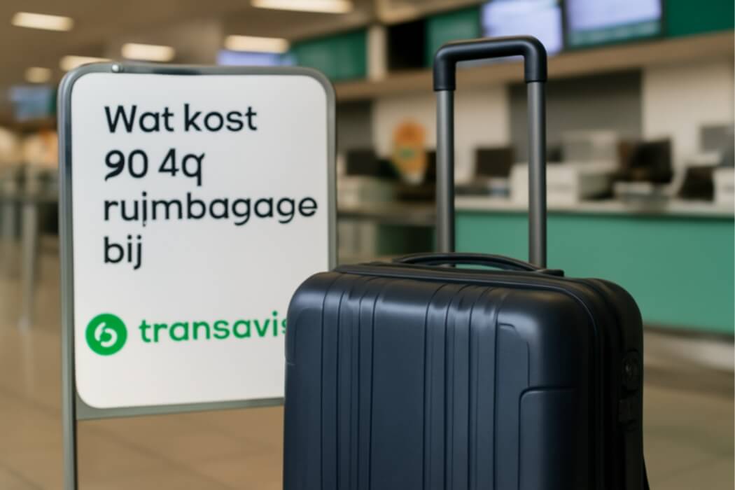 Wat kost 20 kg ruimbagage bij Transavia?