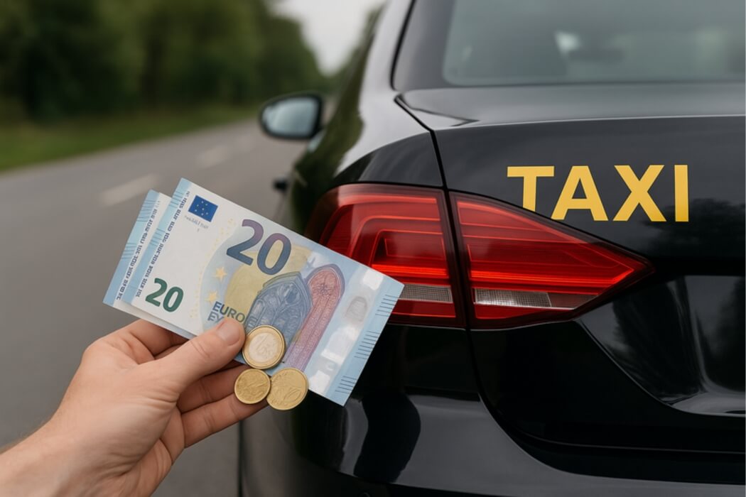 Wat kost een taxirit van 25 km?